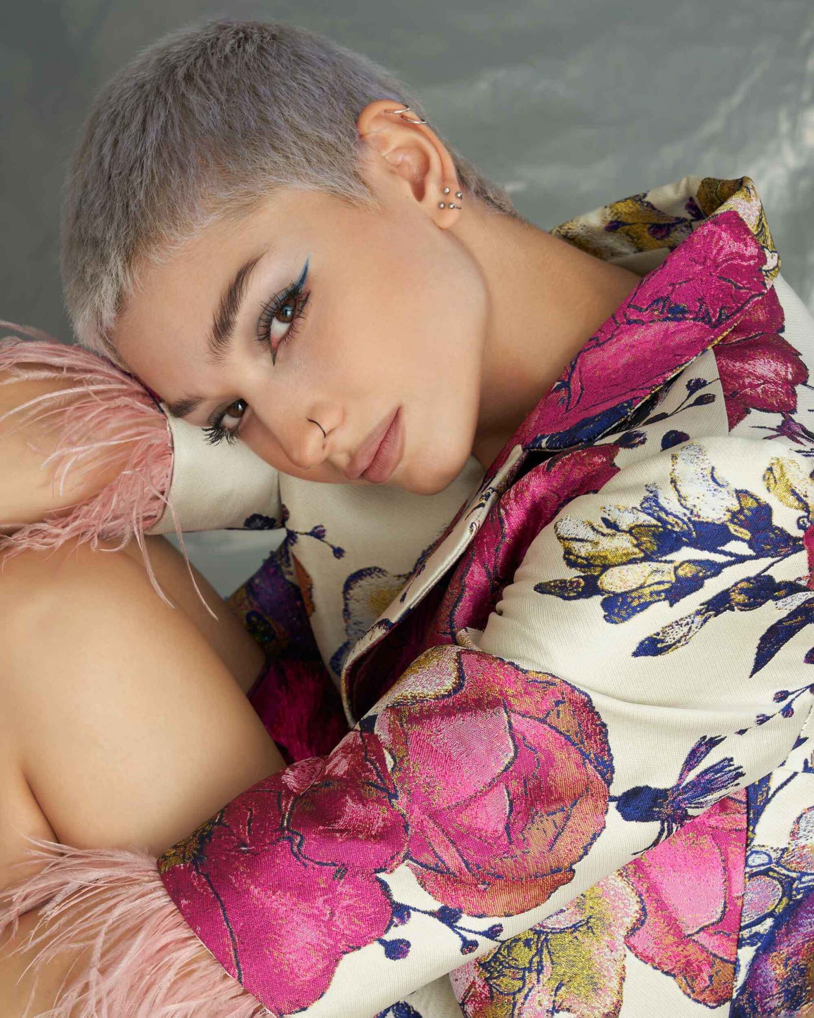 کت تک رسمی یقه اینگلیسی رسمی با پارچه ژاکارد